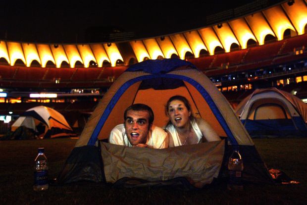 Last campout at Busch